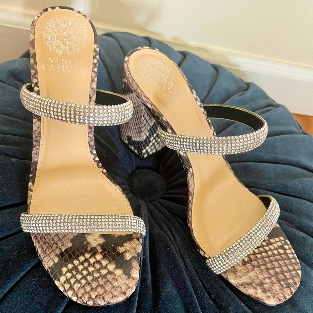 Vince Camuto dressed sandals. Comfortable fit.